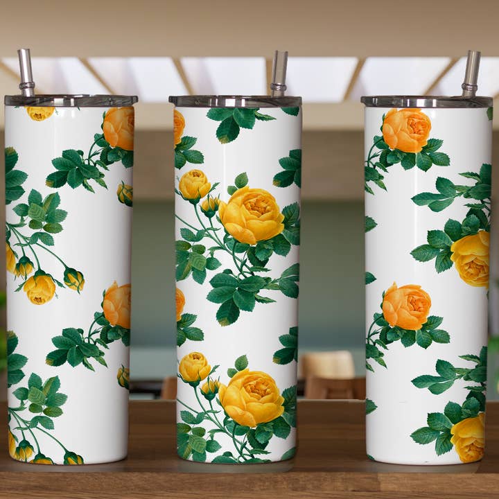 Floral-23 for wholesale by Triple D's Tumblers n More