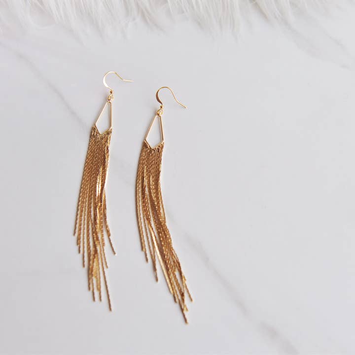 Oh So Lovely - Wholesale Tassel Earrings - Showstopper Tassel Earrings