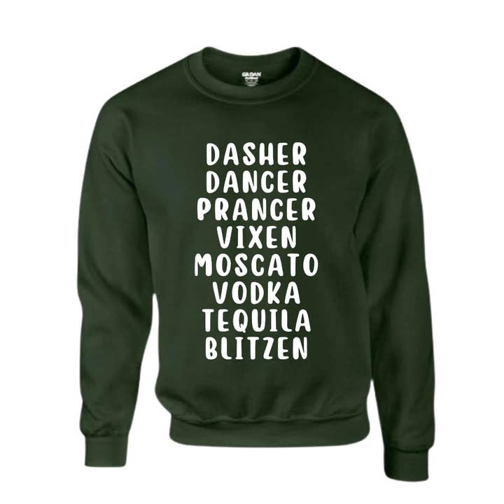 Divertente girocollo natalizio a forma di renna per adulti per la vendita all'ingrosso da parte di Sage & Soil