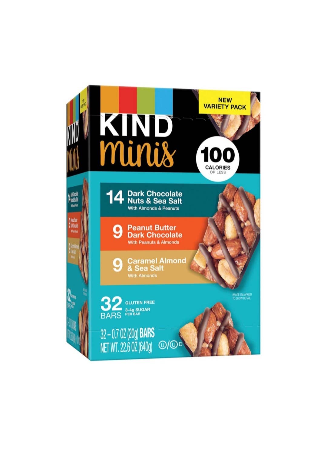 Majestic Wholesale - Vendita all'ingrosso Barrette - KIND Mini Barretta di Frutta Secca, Confezione Variegata da 32 pezzi1