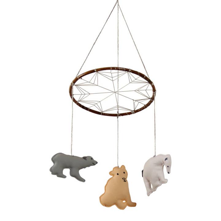 Manostiles Danish Design – wholesale Babymobil – Barns oroligheter - Isbjörnar Naken