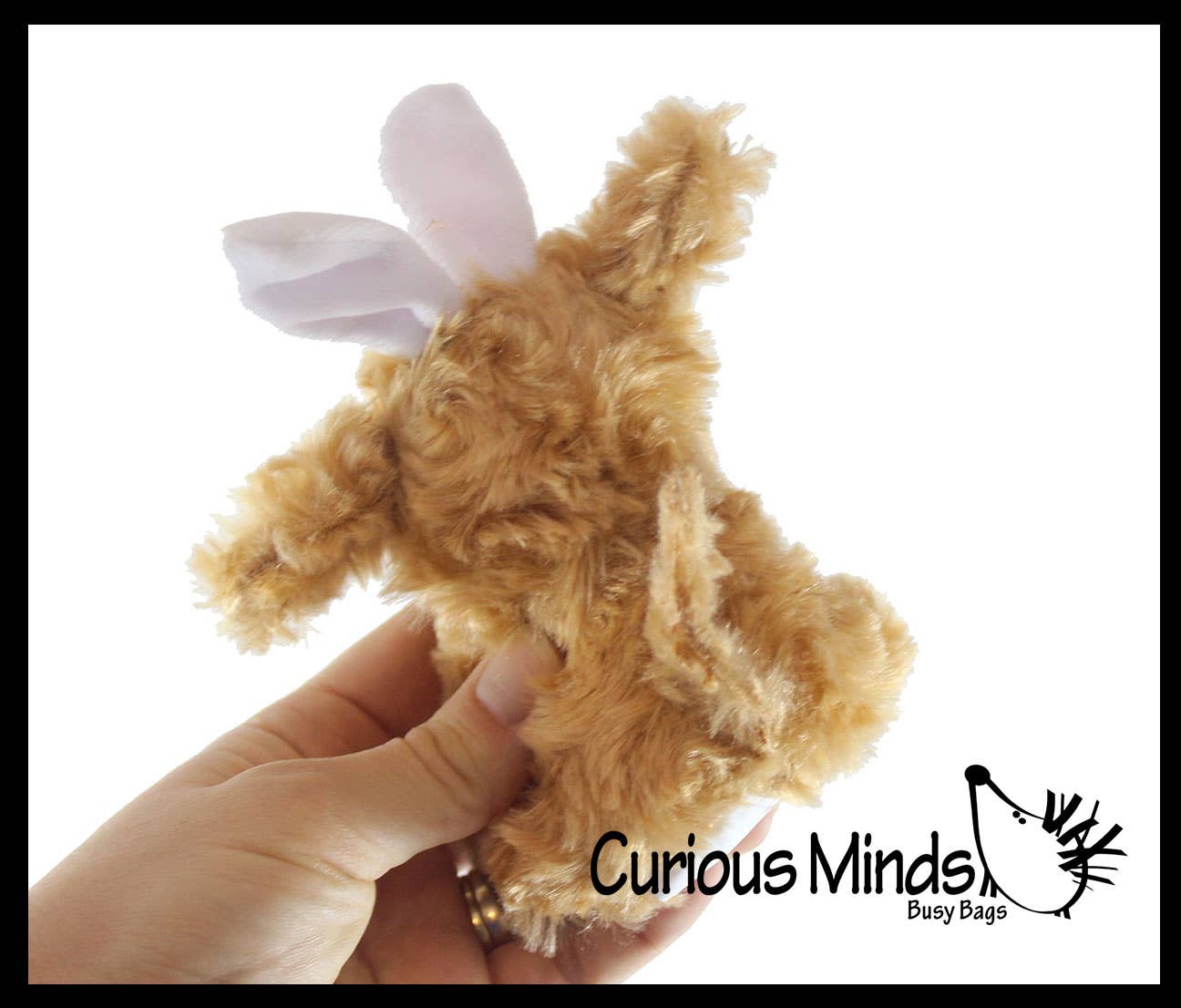 Curious Minds Toys - Wholesale Stuffed/plush toy – Kids & baby - 1 Easter Plush - Stuffed Dog with Bunny Ears - Mini Stuffie 6