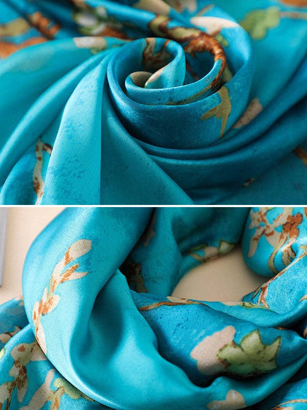 StyleGalX - Vente Écharpe – femme - Châle et écharpe à joint fendu brodé original9