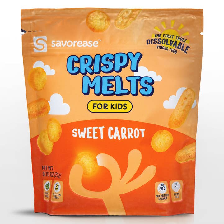 Savorease Snacks - Wholesale Baby Food - (12-Pack) Sweet Carrot - Baby First Finger Food