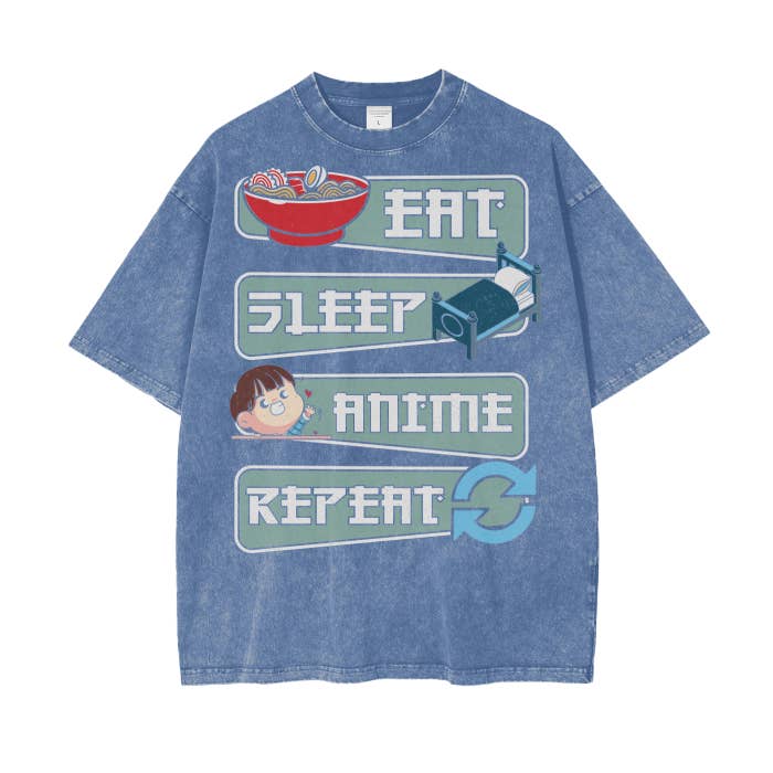 East Sleep Anime Repeat Shirt for wholesale by Colorfulmamas