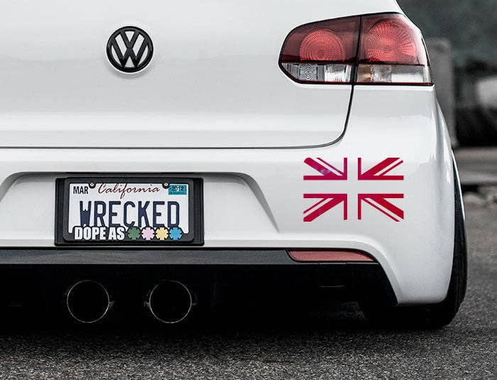 WinsterCreations™ – wholesale Sticker – Union Jack Bumper Car Sticker11
