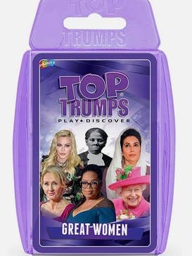 TOP TRUMPS GREAT WOMEN PDQ for wholesale by The Zoofy Group , LLC