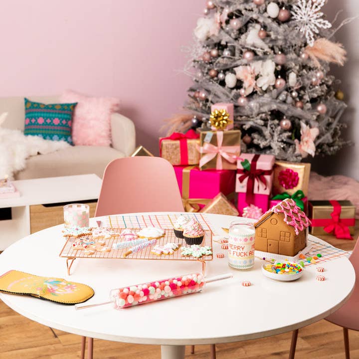 Talking Out of Turn - Wholesale Drinking Glass/Cup - Holiday Can Glass w/Lid + Straw14