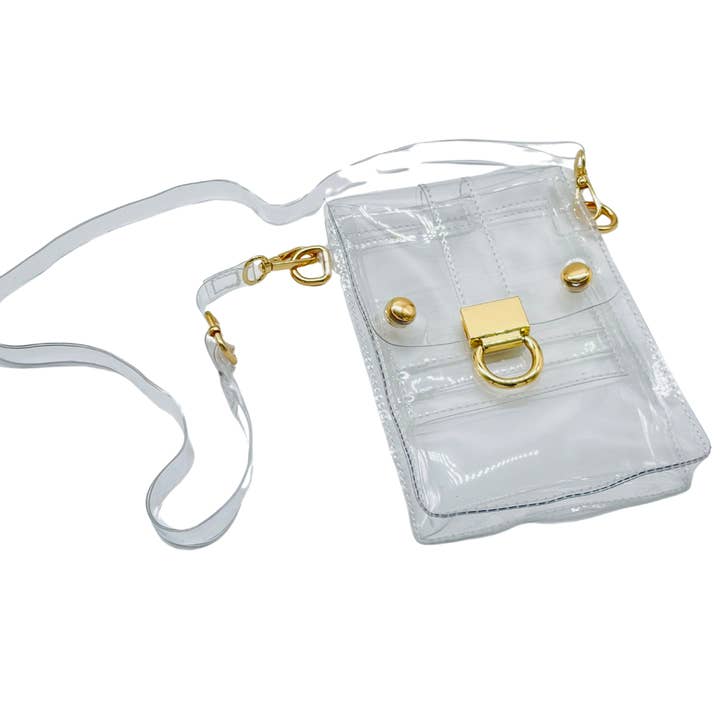 Sarahndipity Shop - Wholesale Crossbody Bag - Women's - Clear Purse