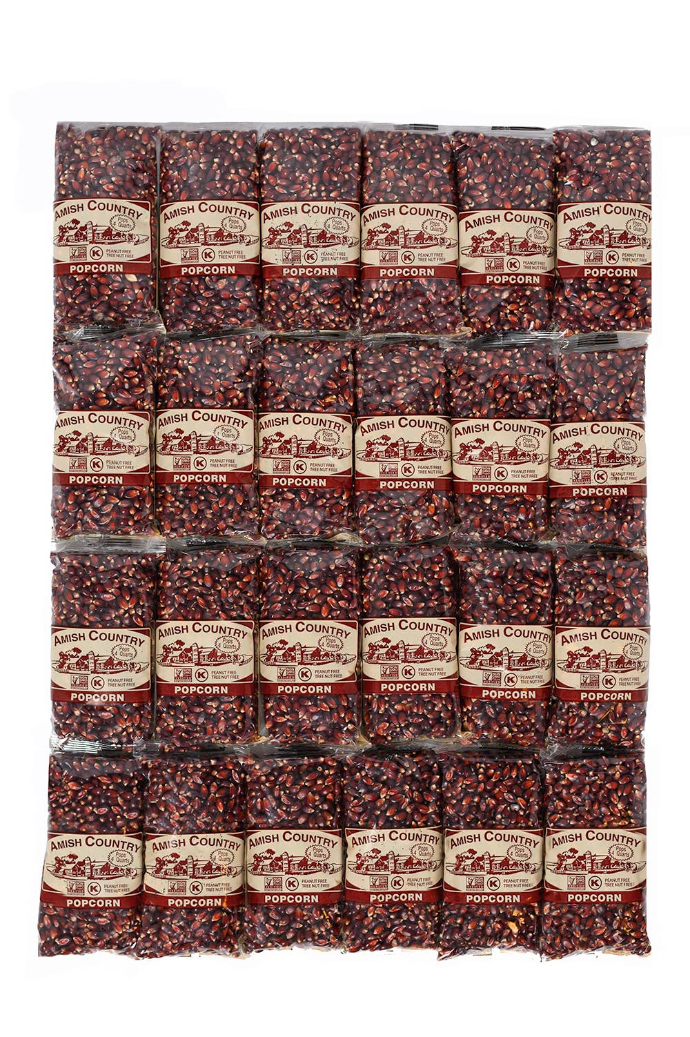Amish Country Popcorn - Wholesale Popcorn - 4oz Bag of Red Popcorn1