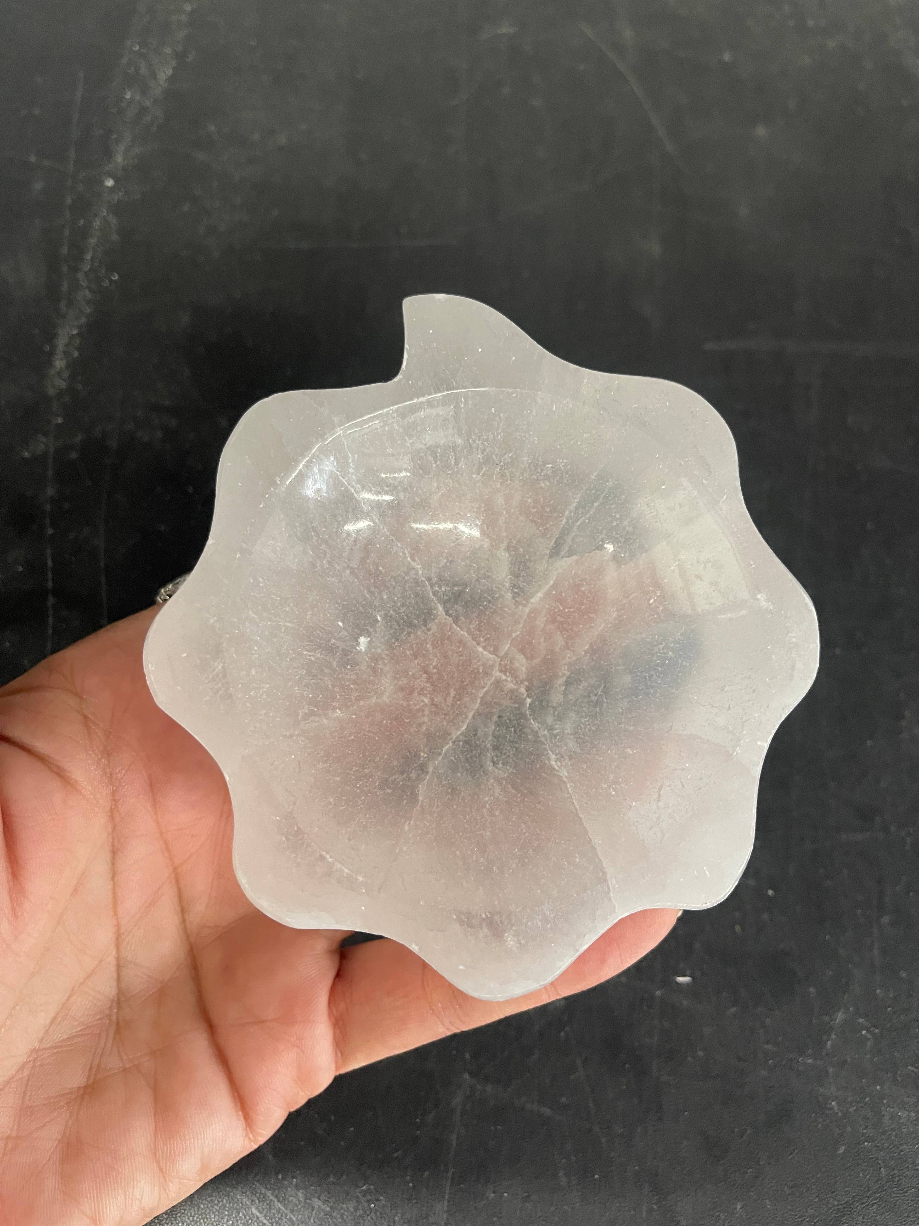 Casablanca Exports - Wholesale Decorative Plate/Dish/Bowl - 10cm Selenite Sun Bowl 0