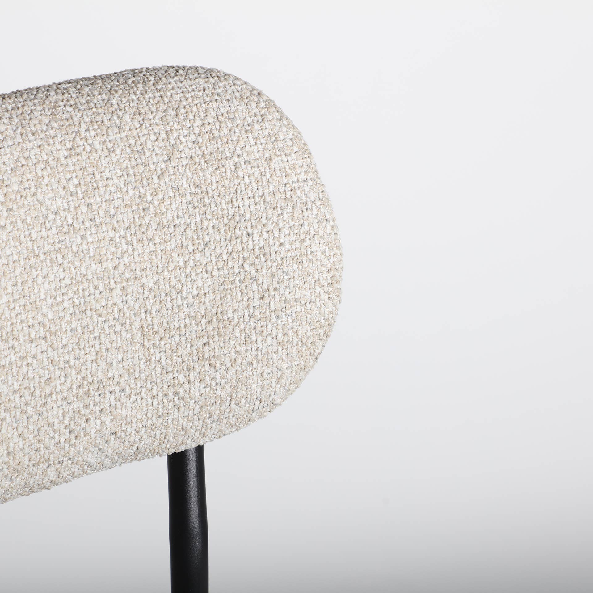 Kodu Home Design - Wholesale Stool - Set of 2 Stools, Polyester, Beige, 48x53x106cm6