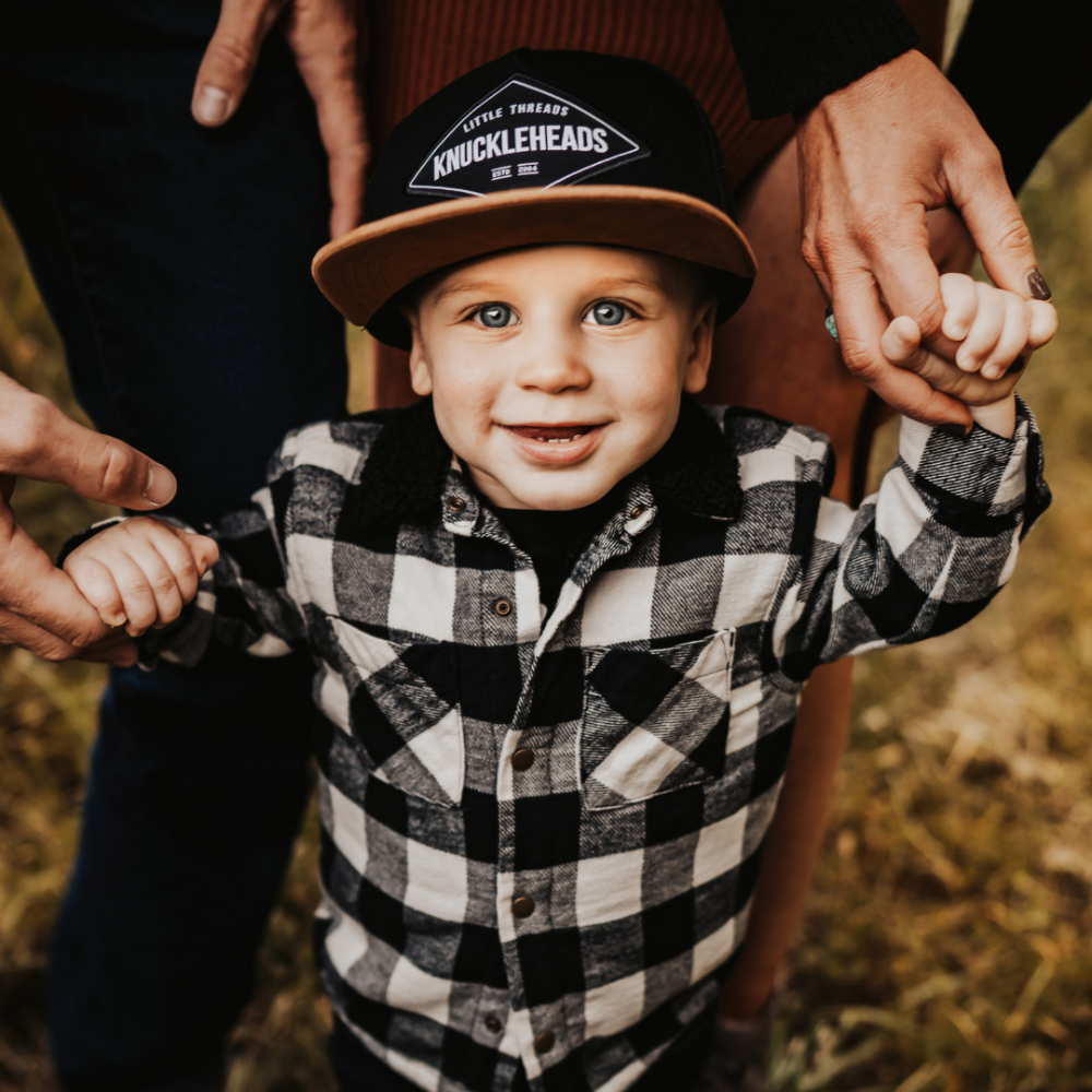 Black Hat for Infant | Eli Newborn Snapback Hats for wholesale on Faire3