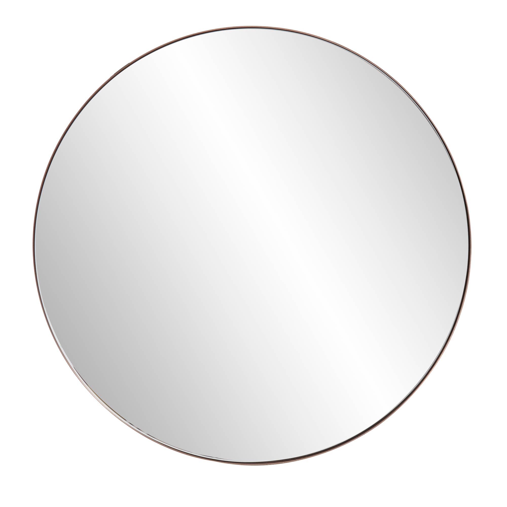 Howard Elliott on Faire - Wholesale Wall Mirror - Van Buren Brushed Brass Round Mirror2