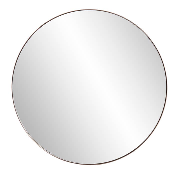 Howard Elliott on Faire - Wholesale Wall Mirror - Van Buren Brushed Brass Round Mirror2
