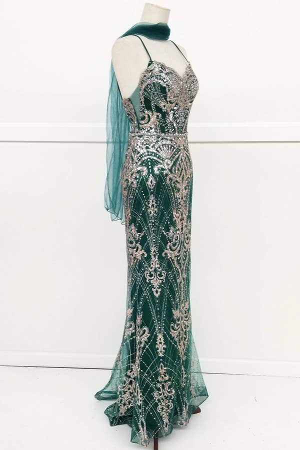 Chicas – wholesale Gown – Women's – Floor Length/mermaid Ornate Dress CHF305323