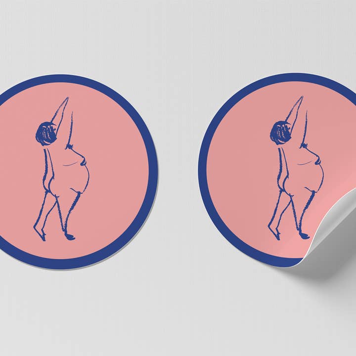 Laura Pomarius - Wholesale Sticker - Dance Like Nobody's Watching - Movement Sticker1