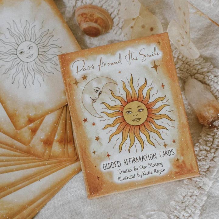 guided affirmation cards for wholesale by saide.