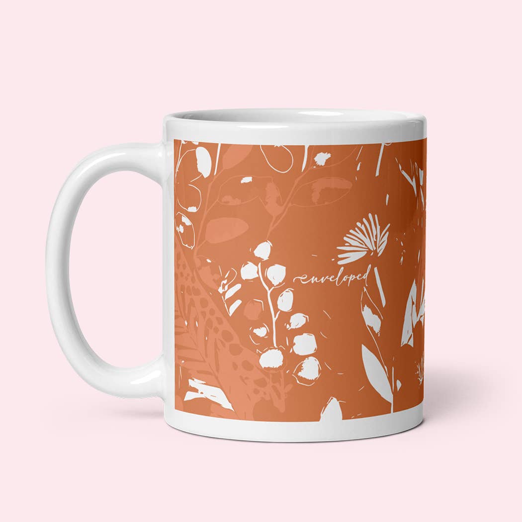 Enveloped - Wholesale Coffee mug - Mug Bright Brown Plain