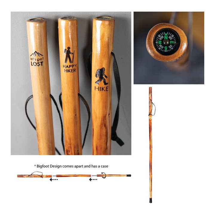 Walking Stick - Big Foot for wholesale by Manual Woodworkers and Weavers, Inc.