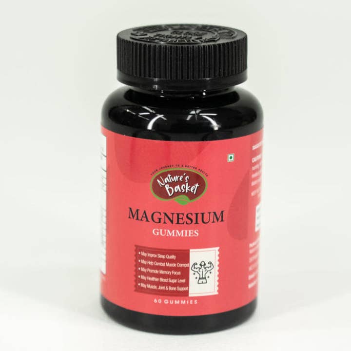 Natures Basket Magnesium 60 Gummies for wholesale by Natures Basket