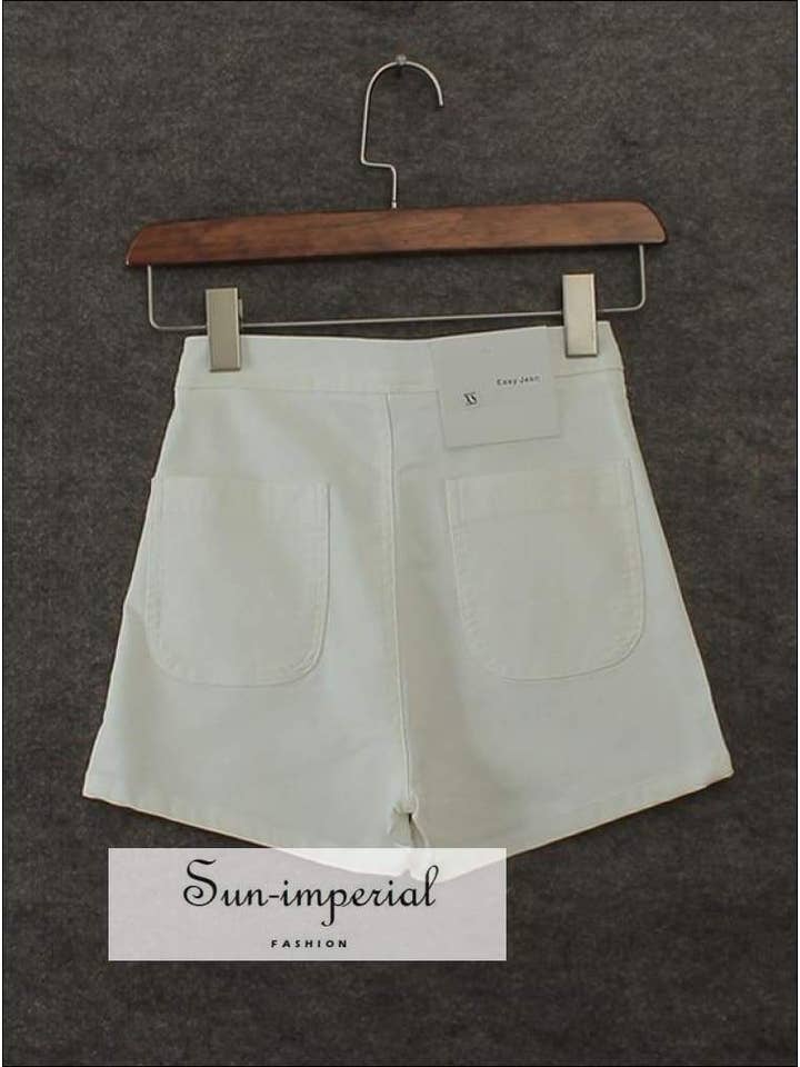 Sun Imperial – Großhandel Shorts – Damen – Damen Vintage-Bekleidung Eng anliegendes High Slim Bottom5