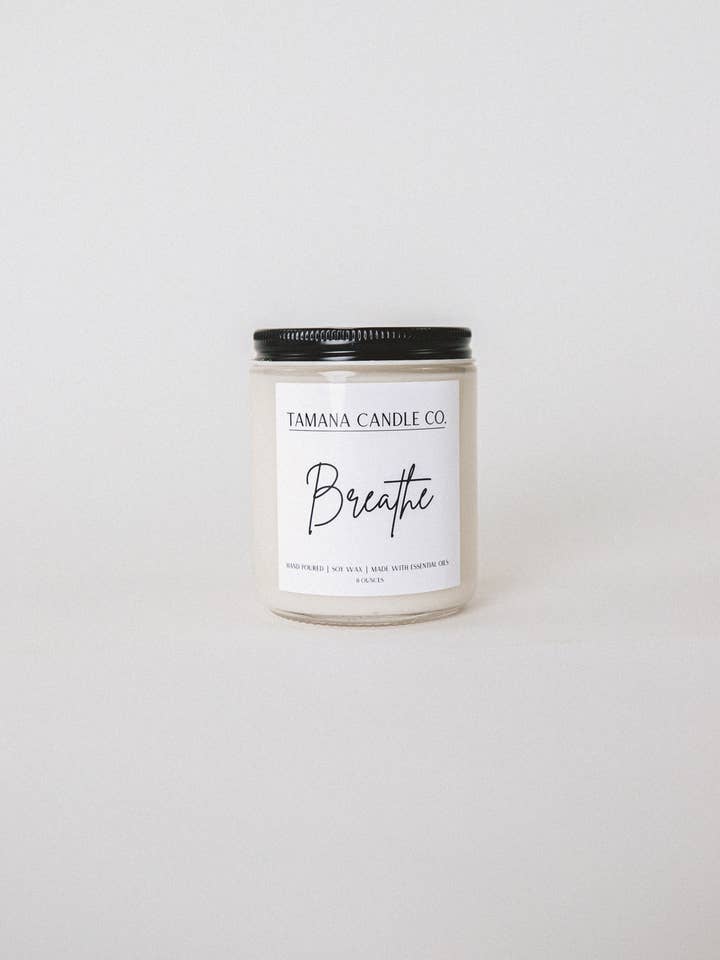Respira 8 oz. para venta al por mayor de Tamana Candle Co.