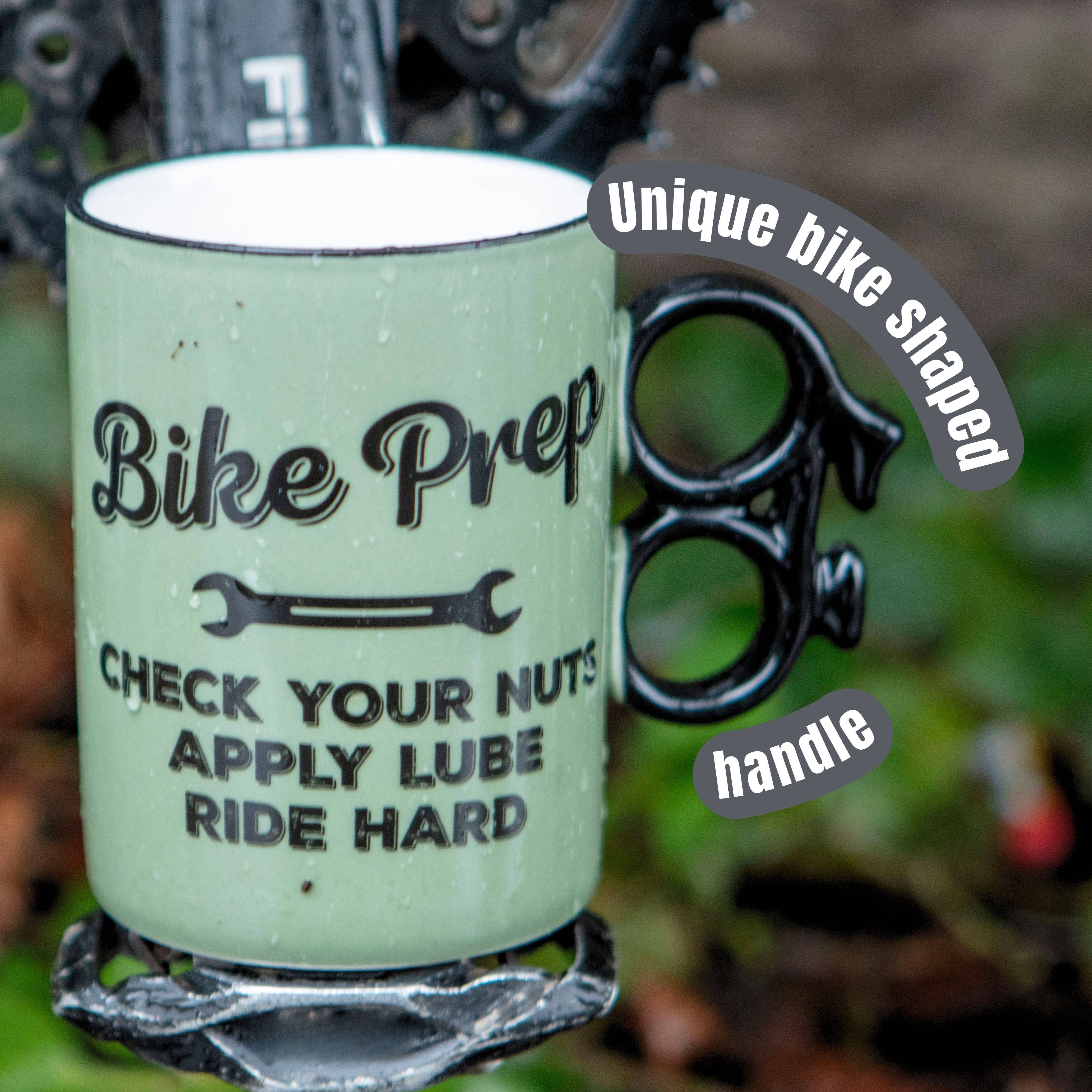 Boxer Gifts - Wholesale Drinking Glass/Cup - Bike Gift Mug 18oz - Bike Prep - Men's Gifts for Christmas2