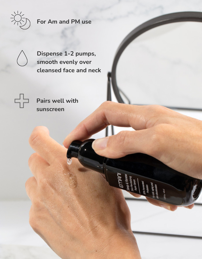 EMANI VEGAN COSMETICS - Vente Ensemble/coffret de soins du visage - Kit peau parfaite10