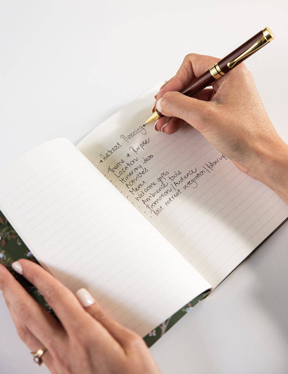 Bespoke Letterpress - Vente Cahiers - Carnet de Poche - Camélia (Ligné)4