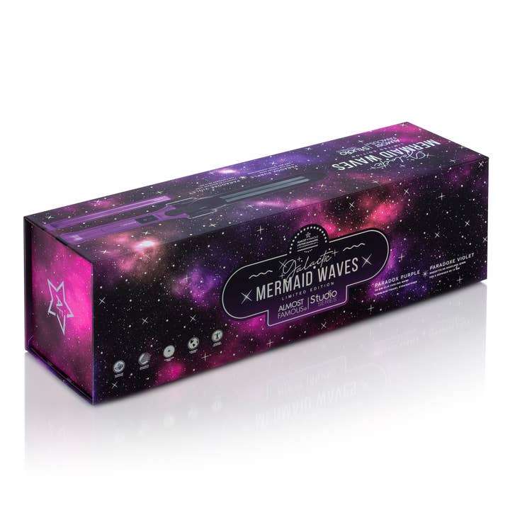 Paradox Purple Mermaid Waves 2-Piece Set with Curling Wand & Mini ToGo for wholesale on Faire4
