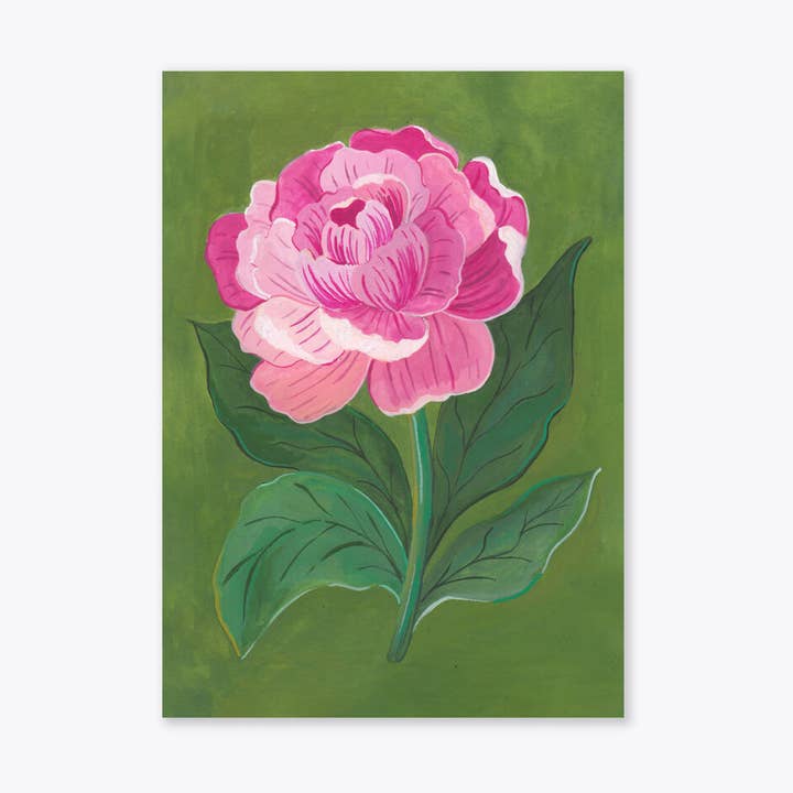 Peony Mini Art Print for wholesale by Jessi Evans