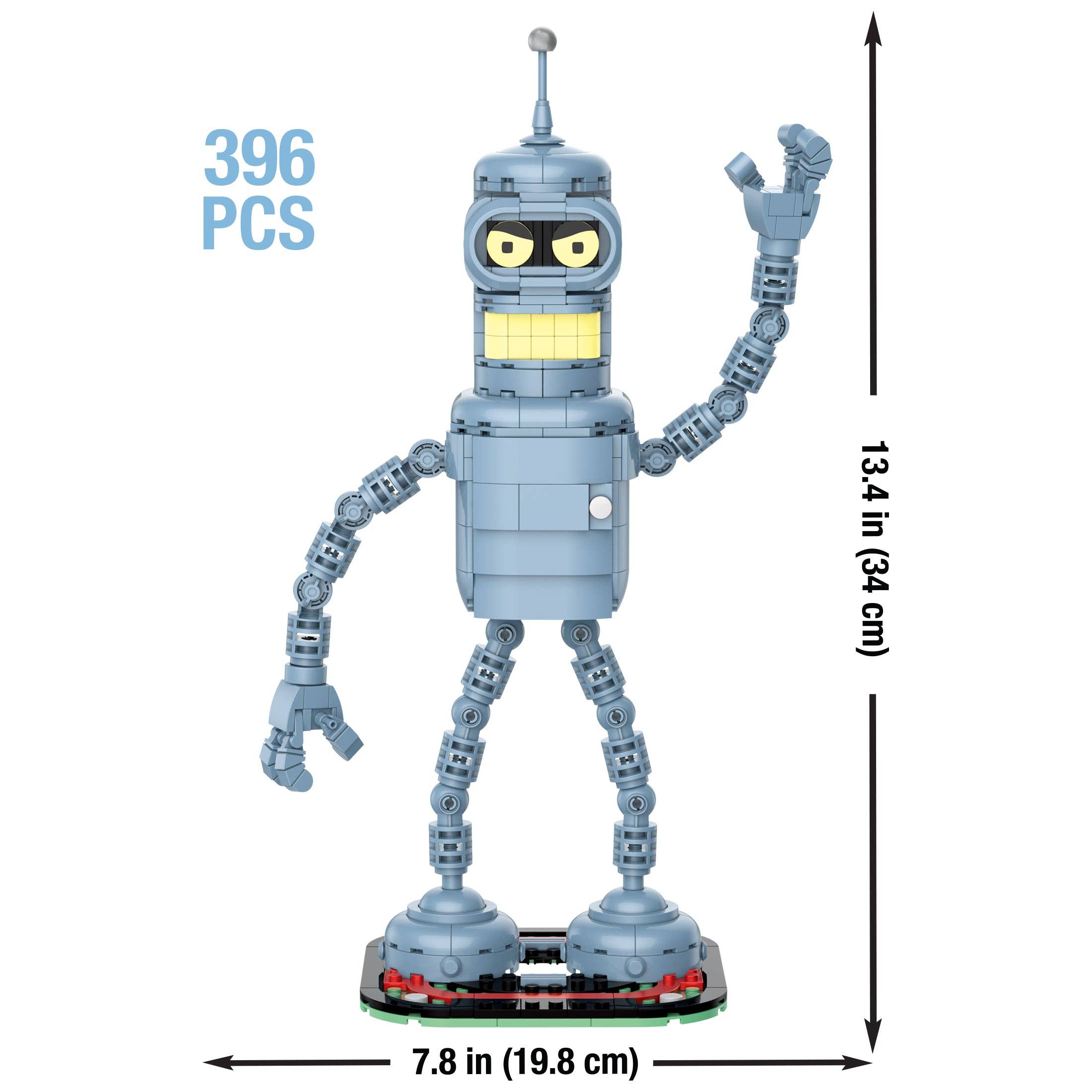 Brickcraft - Wholesale Building Set - Kids - Futurama Bender Brick Building Figure2