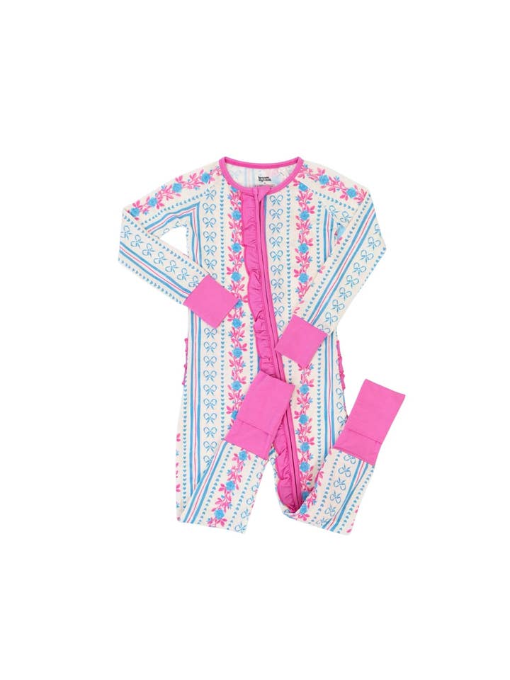 Dream Big Little Co. - Wholesale Jumpsuit - Baby - PETITE POSIE DREAM RUFFLE ROMPER16