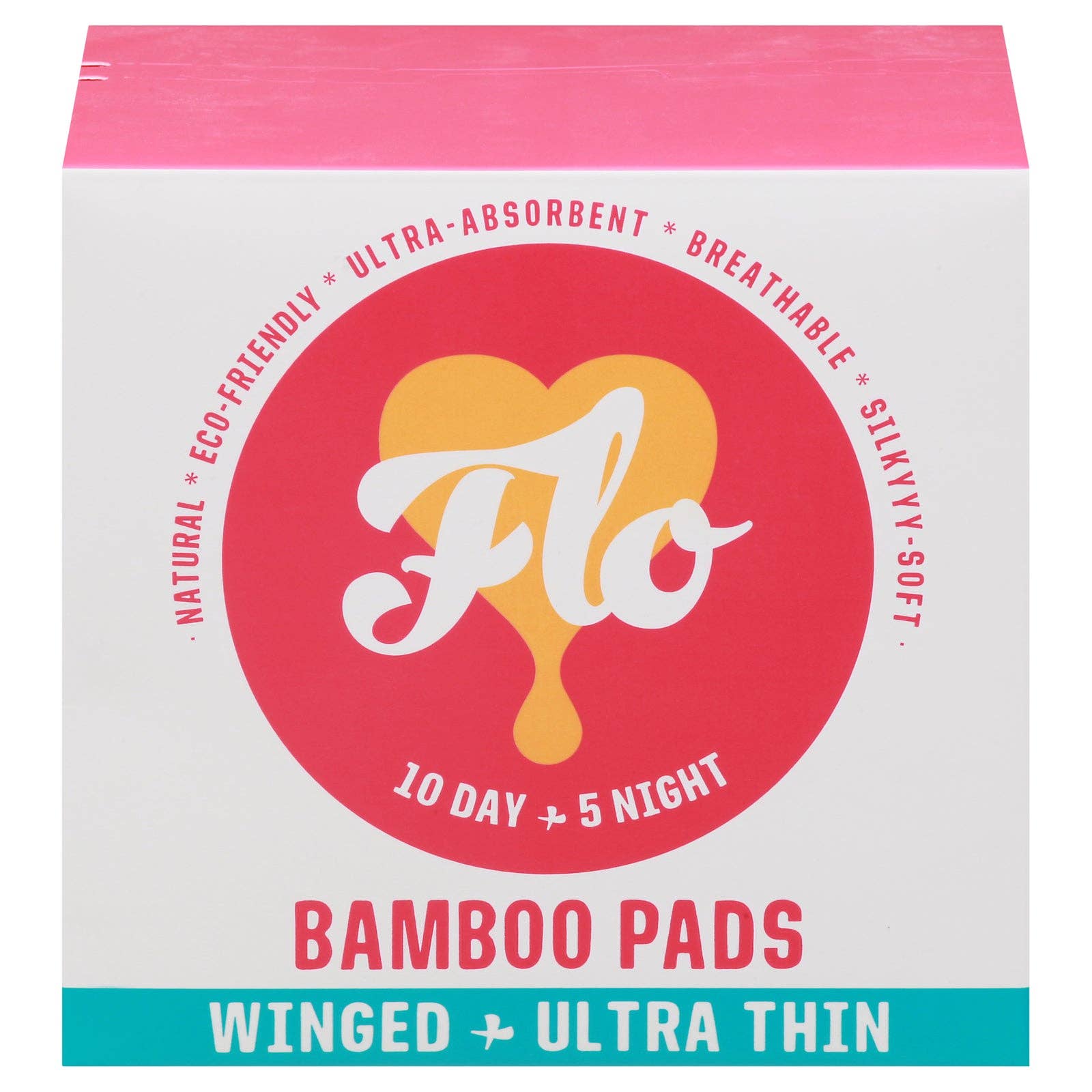 Everyday Supply Co - Wholesale Period Underwear - Women's - Flo - Pads Bamboo - Case Of 8-15 Ct0