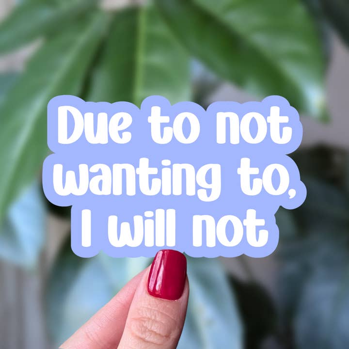 En raison de ne pas vouloir, je ne ferai pas d'autocollant en vinyle. pour la vente par Moonlit Creations