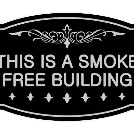 Sinal de Edifício Livre de Fumo Vitoriano por atacado de All Quality