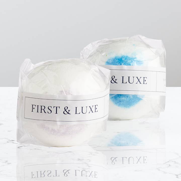 Bombes de bain d'aromathérapie pour la vente par First & Luxe