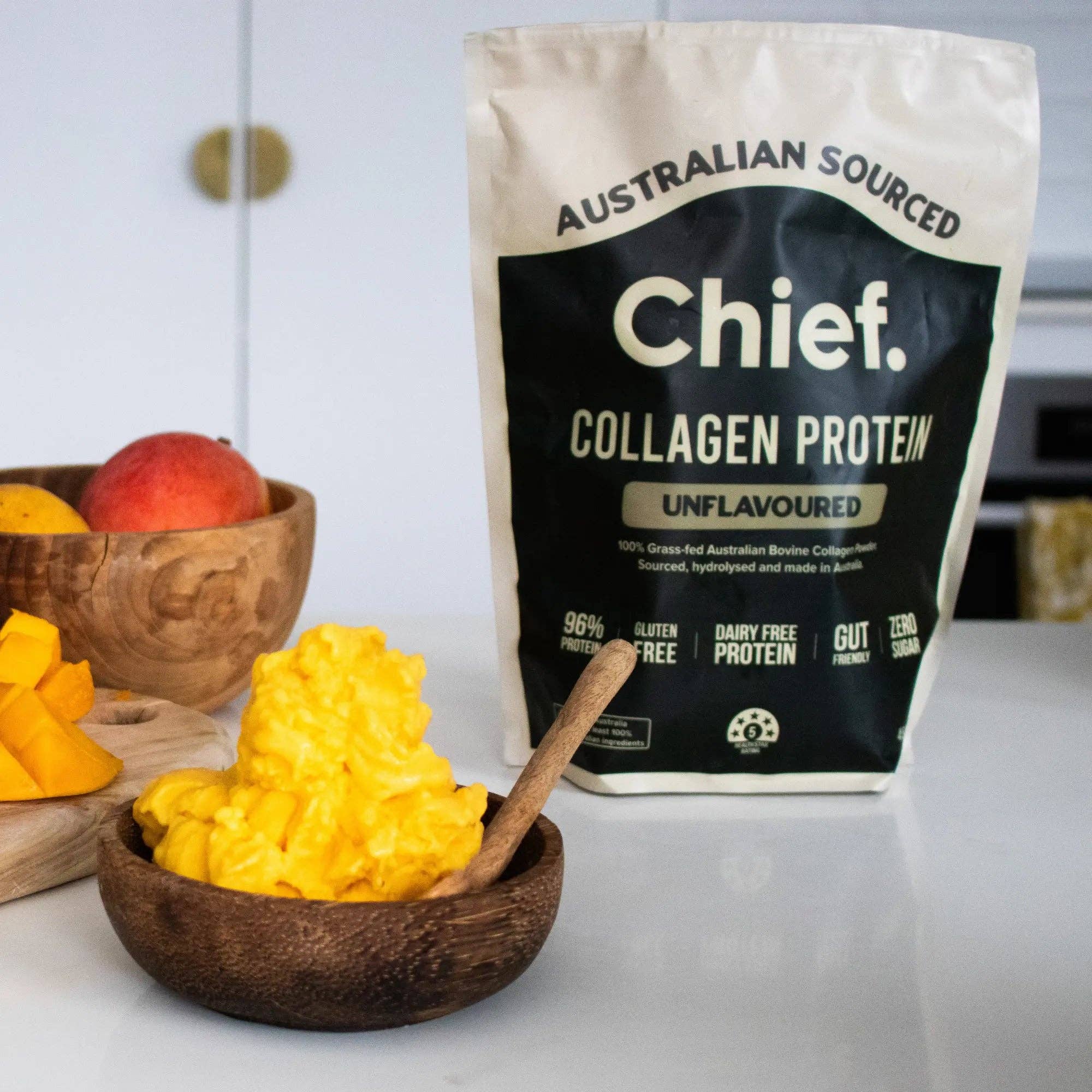 Chief Nutrition - Wholesale Protein/superfood powder - Grass-fed Collagen Protein Powder - Unflavoured1