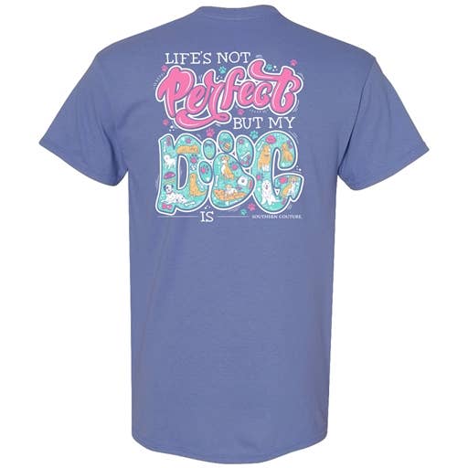 SC Classic Life's Not Perfect Dog - Violeta por atacado de Southern Couture