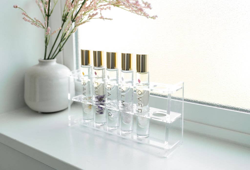 Silver Orange - Wholesale Retailer Display - Accessories - Acrylic Stand for Crystal Essential Oil Roller Display2