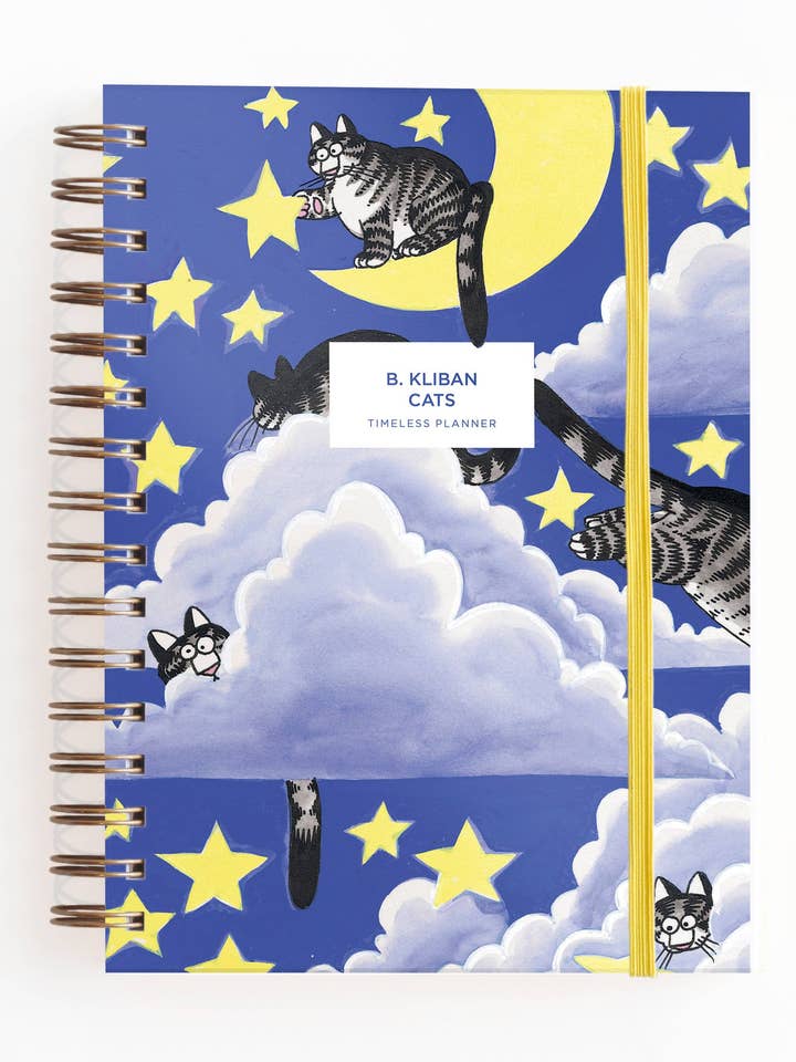 B. Kliban : Agenda intemporelle des chats pour la vente par Pomegranate