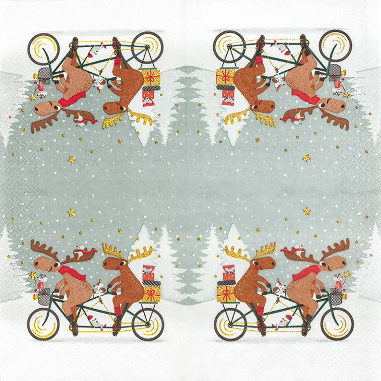 Home Fashion - Carl Dietrich GmbH - Wholesale Disposable Napkin - Tandem Moose lunch napkins1