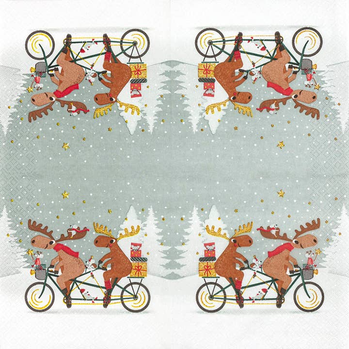 Home Fashion - Carl Dietrich GmbH - Wholesale Disposable Napkin - Tandem Moose lunch napkins1