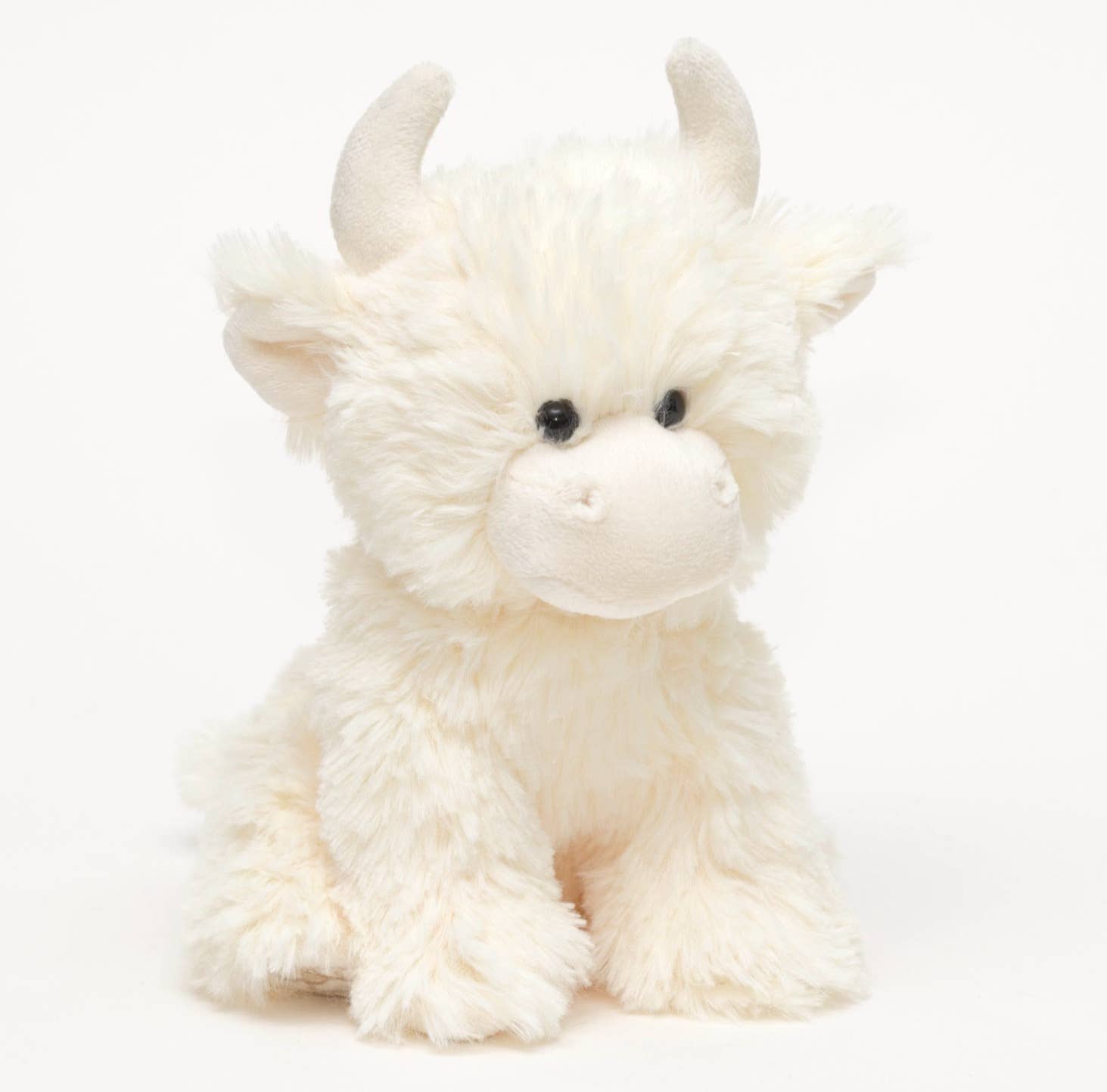 Jomanda Soft Toys & Accessories - Wholesale Stuffed/Plush Toy - Kids & Baby - Highland Cow Cream Plush Soft Toy - 20cm
