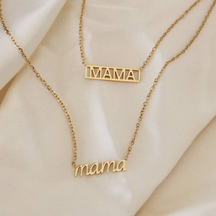MAIVE - Wholesale Pendant/Charm Necklace - Mama Necklace - Mother's Day Gift