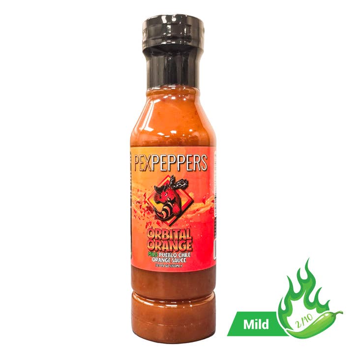 Orbital Orange Mild Pueblo Chile Sauce for wholesale by PexPeppers