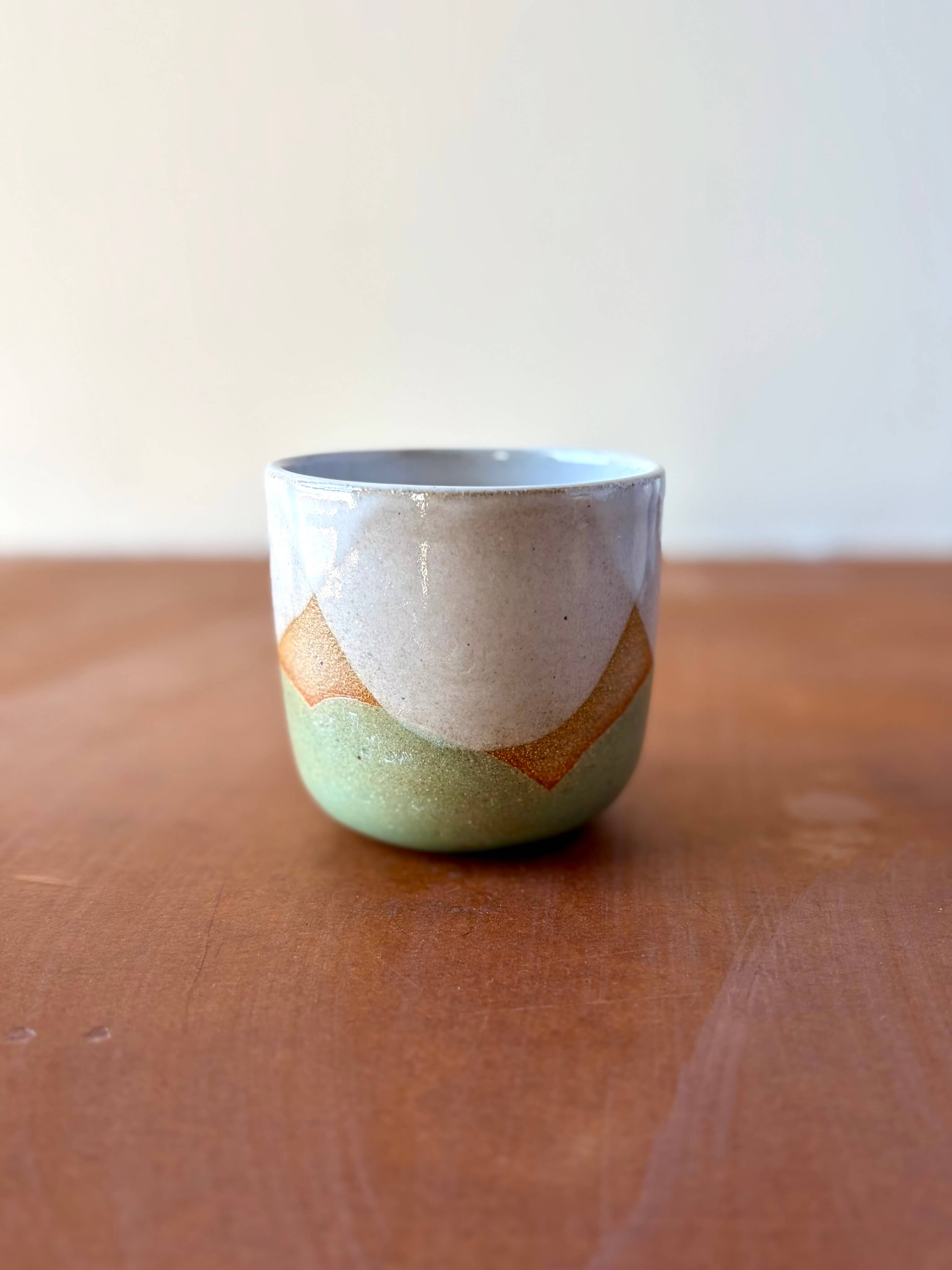 ROB Ceramics - Wholesale Coffee Mug - Horizon Cup (Spring Palette) - Handmade Ceramic2