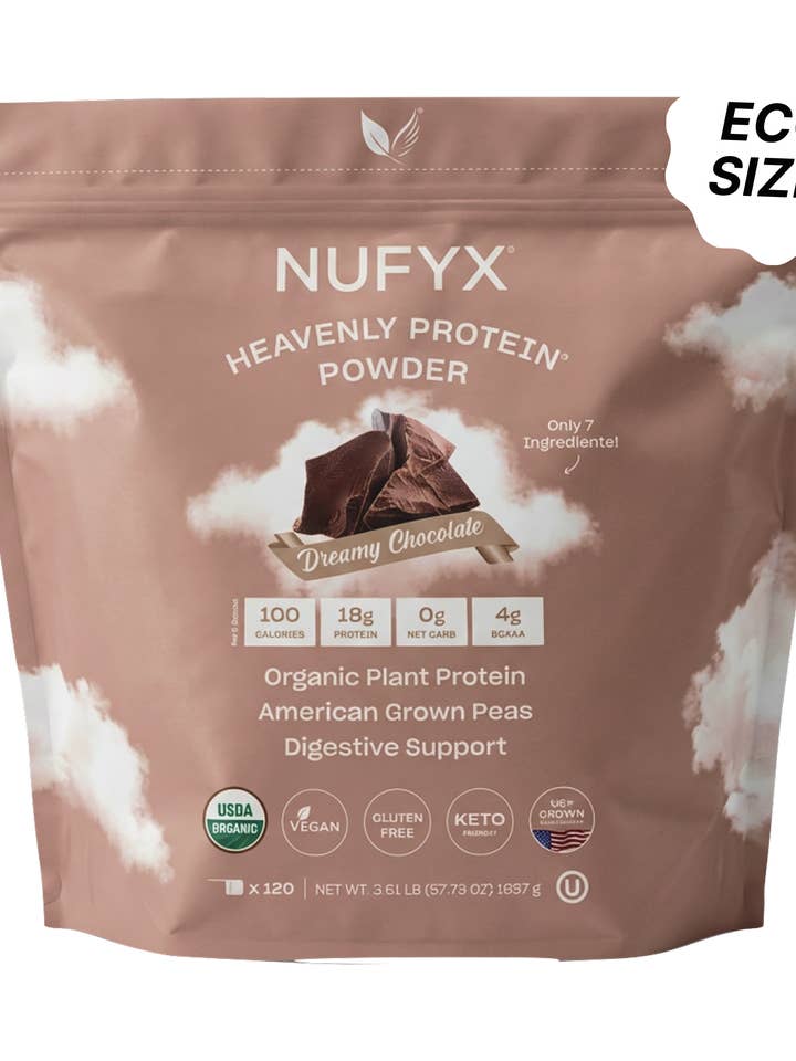 Poudre de Protéine Céleste, Chocolat Rêveur - 1,63 kg (120 doses) pour la vente par NUFYX
