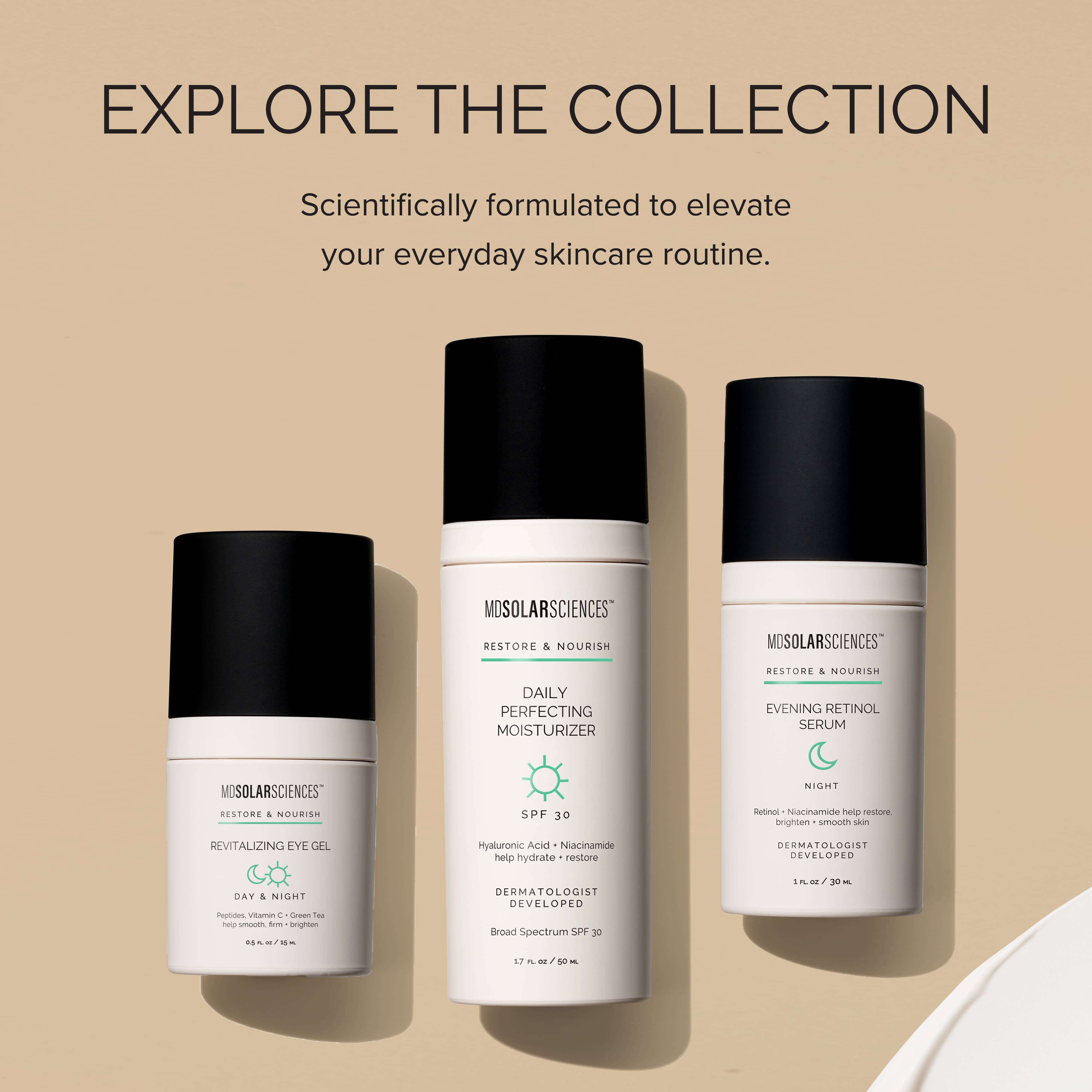 MDSolarSciences - Wholesale SPF Moisturizer - Daily Perfecting Moisturizer SPF 30 1.7 oz5